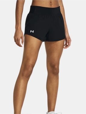 Under Armour Speedpocket Perf Running Shorts Women’s XS Black NWT 1383163